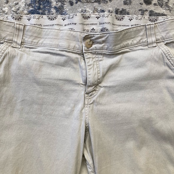 Women’s Riders by Lee Capri Calf Length Pants Size 20 - Picture 2 of 2